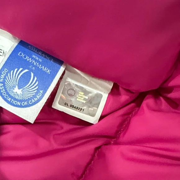 Canada Goose Holt Renfrew 175Women's Black and Pink Parka Coat, Extra Small - Picture 10 of 14